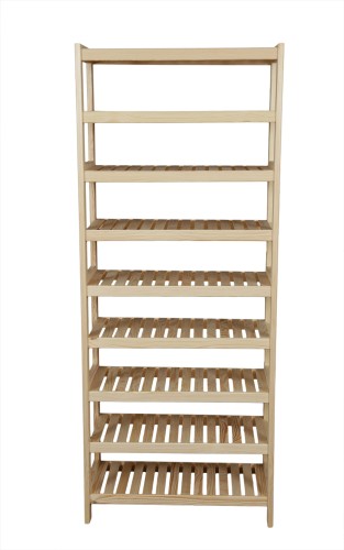 Regał drewniany sosnowy 9 półek 173x60x43 cm 
