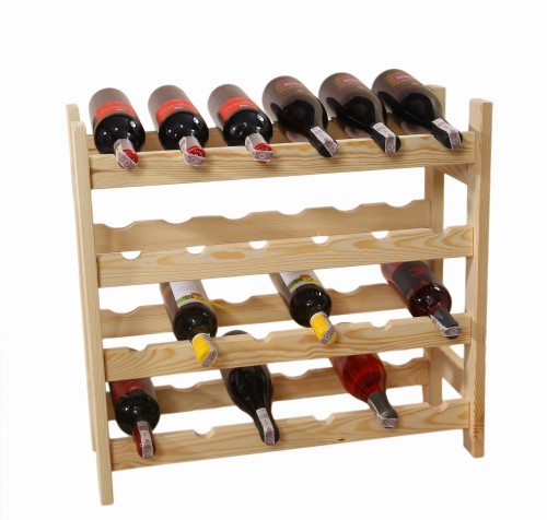 Regał na wino 24 butelki (6x4)