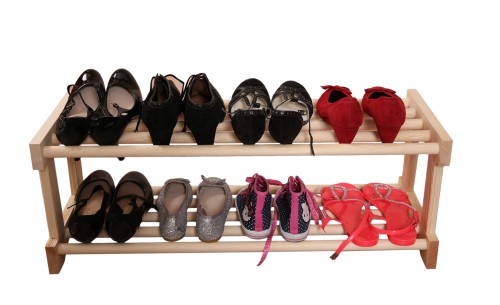 Stojak na buty 100 cm 2 poziomy