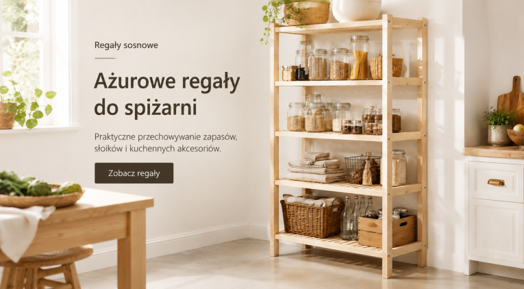 Regały do spiżarni